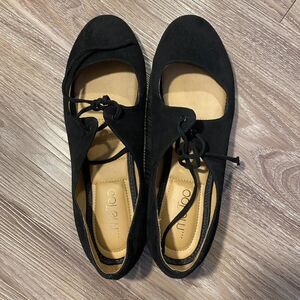 Me too Women's Black Ballet shoes Size 10